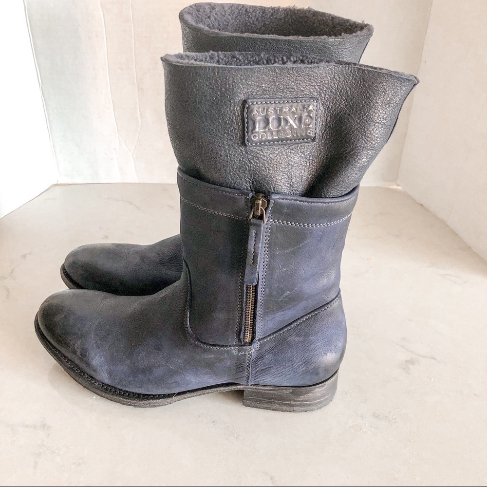 Australia Luxe Collective Lever Sheepskin Boots - Picture 4 of 13